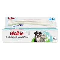 Thumbnail for Bioline Toothpaste With Liquid Calcium -50g[Weight - 50g]