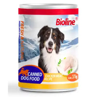 Thumbnail for Bioline Canned Dog Food 375g-[Flavor - Chicken Meat]