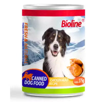 Thumbnail for Bioline Canned Dog Food 375g-[Flavor - Chicken Head]