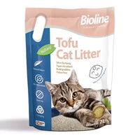 Thumbnail for Bioline Tofu Cat Litter 7L - Baby Powder Fragrance