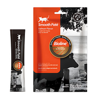 Thumbnail for Bioline Natural Feast Smooth Pate-Salmon Flavor (15gx5pcs)