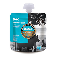 Thumbnail for Bioline Natural Feast Entree Pouch Tuna Flavor  85g+15g (Min Order : 6pcs)