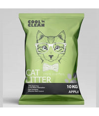 Thumbnail for Cool Clean Clumping Cat Litter[Weight - 10kg, Flavor - Apple]
