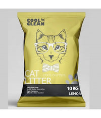 Thumbnail for Cool Clean Clumping Cat Litter[Weight - 10kg, Flavor - Lemon]