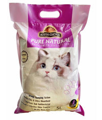 Thumbnail for Kitty Choice Pure Natural Bentonite Cat Litter- 5L (5kg)[Flavor - Lavender]