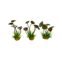 Yusee Aquarium Decorations - Artificial Plant 70601D-4 [Height:4
