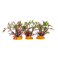 Yusee Aquarium Decorations - Artificial Plant 70610B-3 [Height:3