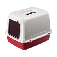 Thumbnail for Ferplast Toilet Clear Cat 10 Red 36x47x35cm