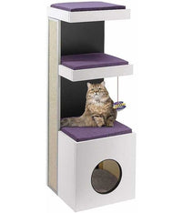 Thumbnail for Ferplast Cat Tree Tiger - 40 x 40 x h 115 cm