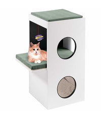 Thumbnail for Ferplast Cat Tree Blanco - 40 x 55 x h 80 cm