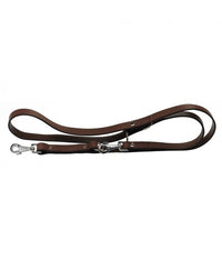 Thumbnail for Ferplast VIP GA Bull Leather Dog Leash[Color - Brown, Dimension - 18mm x L 120-200cm]