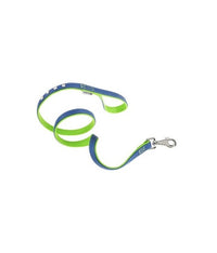Thumbnail for Ferplast Dual Diamonds G Leads in Nylon With Rhinestones[Color - Green, Dimension - 20mm x L 120cm]