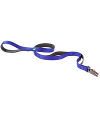 Thumbnail for Ferplast Dual Matic G Dog Lead Complete With magnetic snap hook[Color - Blue, Dimension - 15mm x L 120cm]