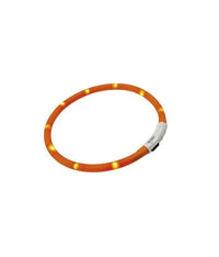 Thumbnail for Ferplast Night Over Flash Collar[Flashing over collar for dogs. Recharge with Usb cable][Length - 55cm]
