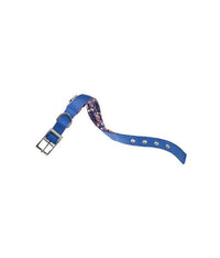Ferplast Daytona Fantasy Collar[Color - Blue, Dimension - 27-35cm x 15mm]