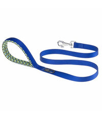 Thumbnail for Ferplast Daytona Fantasy G Nylon Dog Leash With Soft Grip[Color - Blue, Dimension - 20mm x L 120cm]