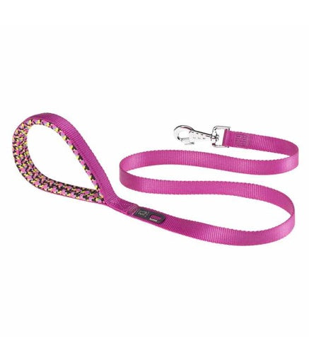 Ferplast Daytona Fantasy G Nylon Dog Leash With Soft Grip[Color - Purple, Dimension - 20mm x L 120cm]