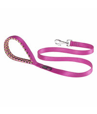 Thumbnail for Ferplast Daytona Fantasy G Nylon Dog Leash With Soft Grip[Color - Purple, Dimension - 20mm x L 120cm]