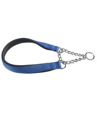 Thumbnail for Ferplast Daytona CSS Semi - Pull - Out Collar With Soft Padding[Color - Blue, Dimension - 45cm x 15mm]