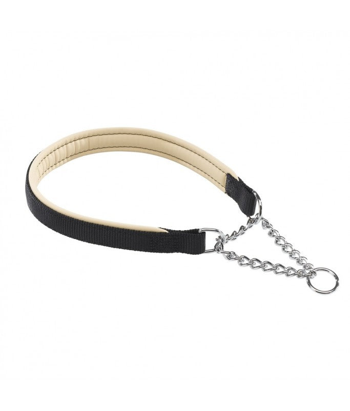 Ferplast Daytona CSS Semi - Pull - Out Collar With Soft Padding[Color - Black, Dimension - 60cm x 25mm]