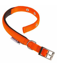 Thumbnail for Ferplast Daytona C Nylon Dog Collar[Color - Orange, Dimension - 27-35cm x 15mm]