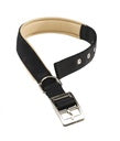 Ferplast Daytona C Nylon Dog Collar[Color - Black, Dimension - 45-53cm x 25mm]