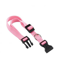 Thumbnail for Ferplast Club C Nylon Collar For Dogs[Color - Pink, Dimension - 18-25cm x 10mm]