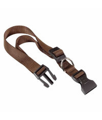 Thumbnail for Ferplast Club C Nylon Collar For Dogs[Color - Brown, Dimension - 30-44cm x 15mm]