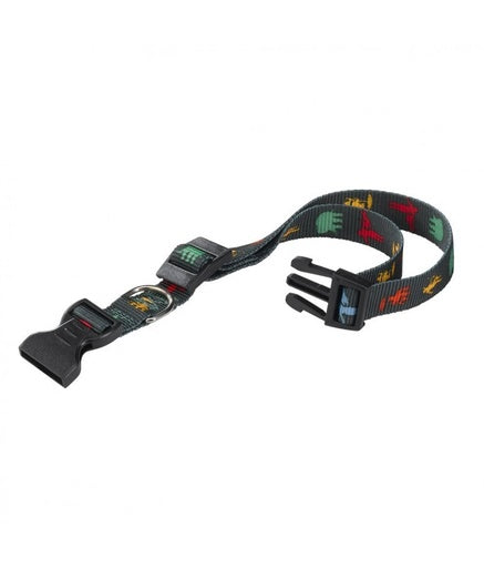 Ferplast Club C Circus Nylon Dog Collar (30-44cm x 15mm)[Dimension - 30-44cm x 15mm, Color - Circus]