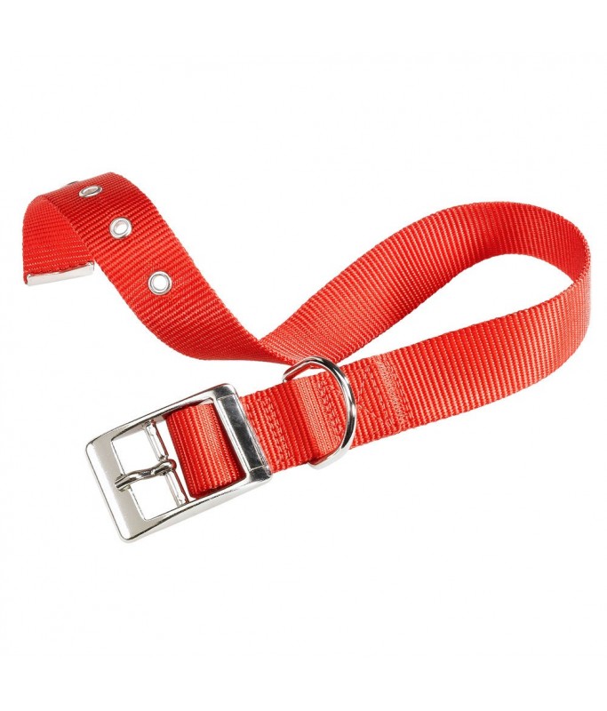 Ferplast Club CF Collar[Color - Maroon, Dimension - 35-43cm x 20mm]