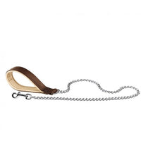 Thumbnail for Ferplast Daytona GM Chrome Leash[Color - Brown, Dimension - 25mm x L 100cm]