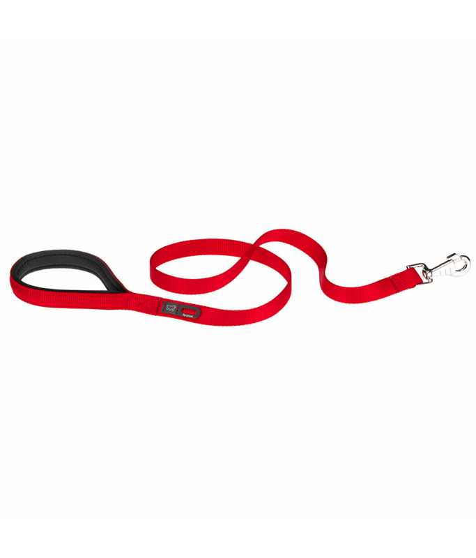 Ferplast Daytona G Nylon Dog Leash[Color - Red, Dimension - 20mm x L 120cm]