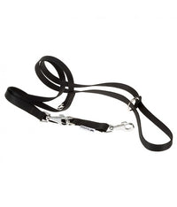 Thumbnail for Ferplast Club GA Adjustable Nylon Dog Leash[Color - Black, Dimension - 15mm x L 120cm]