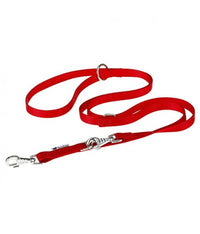 Thumbnail for Ferplast Club GA Adjustable Nylon Dog Leash [Color - Maroon, Dimension - 15mm x L 120cm]