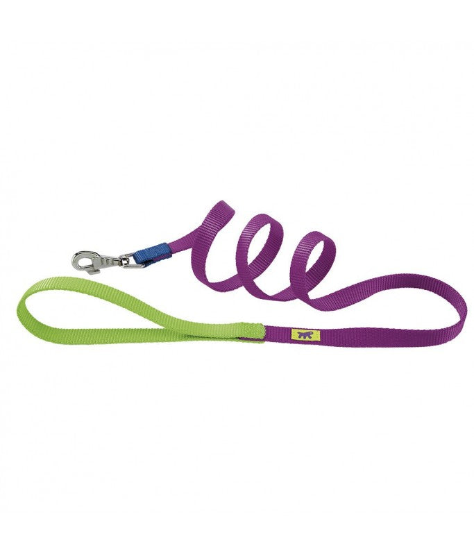 Ferplast Club G Colours Leash[Color - Purple, Dimension - 20mm x L 120cm]