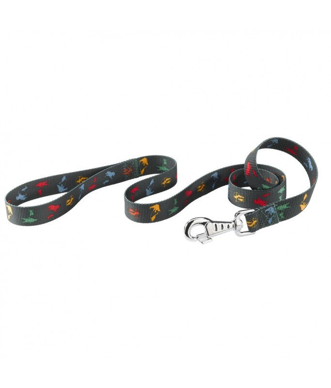 Ferplast Club G Lead Circus[Color - Black, Dimension - 20mm x L 120cm]