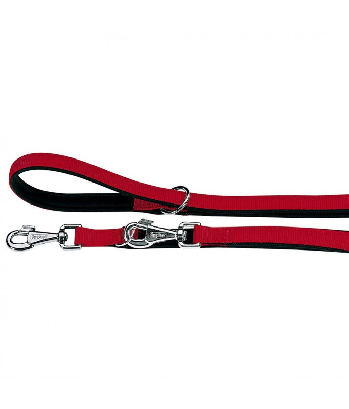 Ferplast Daytona GA Nylon Dog Leash[Color - Red, Dimension - 20mm x L 200cm]