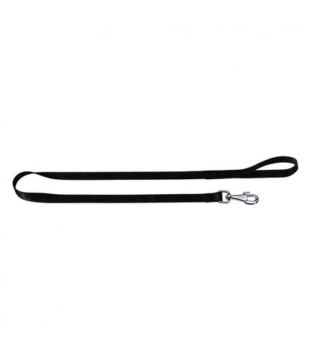 Ferplast Club G Nylon Dog Leash[Color - Black, Dimension - 25mm x L 120cm]