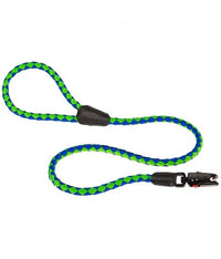 Thumbnail for Ferplast Twist Matic G Dog Lead Complete With Automatic Snap Hook[Color - Blue, Dimension - Ø12mm x L 110cm]