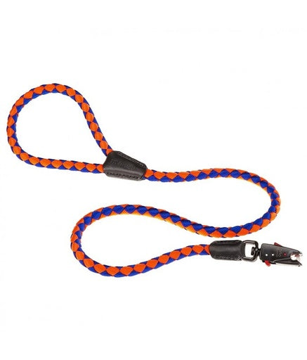 Ferplast Twist Matic G Dog Lead Complete With Automatic Snap Hook[Color - Orange, Dimension - Ø12mm x L 110cm]