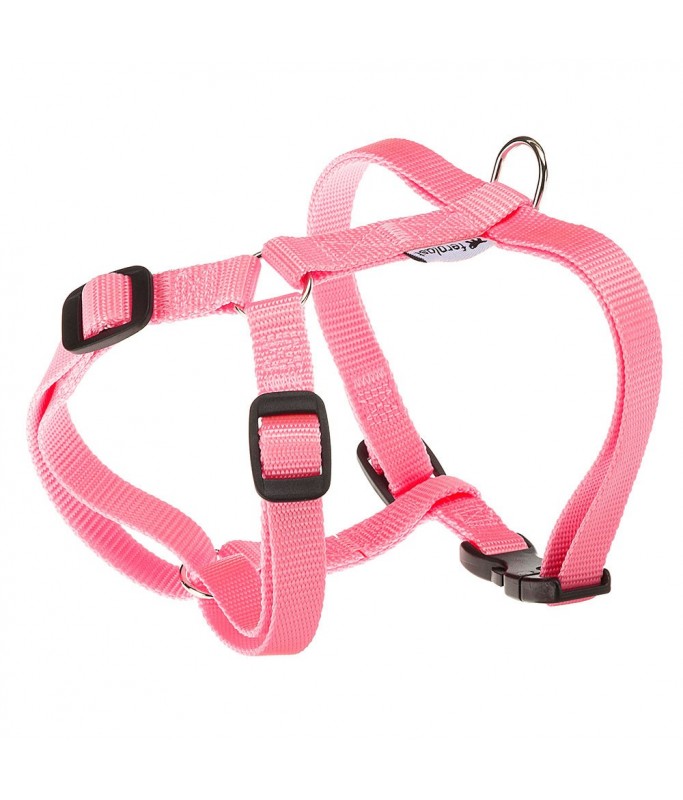 Ferplast Champion P Harness[Color - Pink, Dimension - 25-36cm x 30-46cm x 10mm, Size - S]