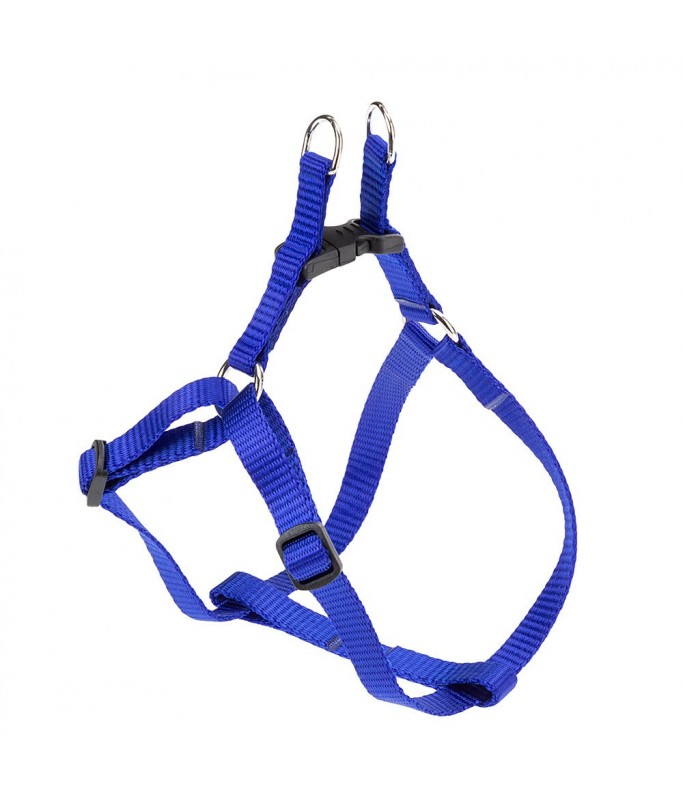 Ferplast Easy P Harness[Color - Blue, Dimension - 54-78cm x 20mm]