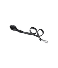 Thumbnail for Ferplast Ergoflex G Techno - rubber Dog Leash[Color - Black, Dimension - 25mm x L 55cm]