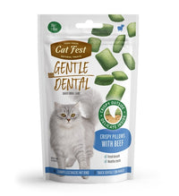 Thumbnail for Cat Fest Dental Treats For Cats -Crispy Pillows -Beef 30g