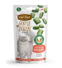 Thumbnail for Cat Fest Dental Treats For Cats -Crispy Pillows -Salmon 30g