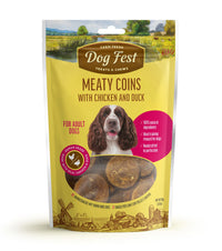 Thumbnail for Dog Fest Meaty Coins With Chicken And Duck Rings 90g