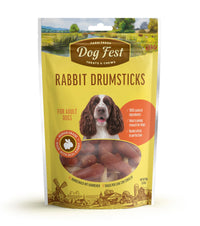 Thumbnail for Dog Fest Rabbit Drumsticks For Adult Dogs 90g