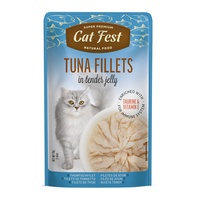 Thumbnail for Cat Fest Tuna Fillets In Tender Jelly For Cats 70g [MOQ:12pcs]