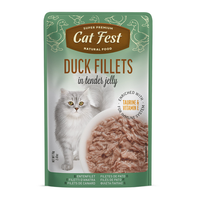 Thumbnail for Cat Fest Duck Fillets In Tender Jelly For Cats 70g [MOQ:12pcs]