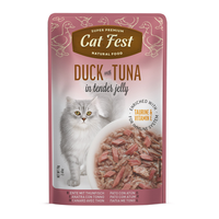 Thumbnail for Cat Fest Duck With Tuna In Tender Jelly For Cats 70g [MOQ:12pcs]